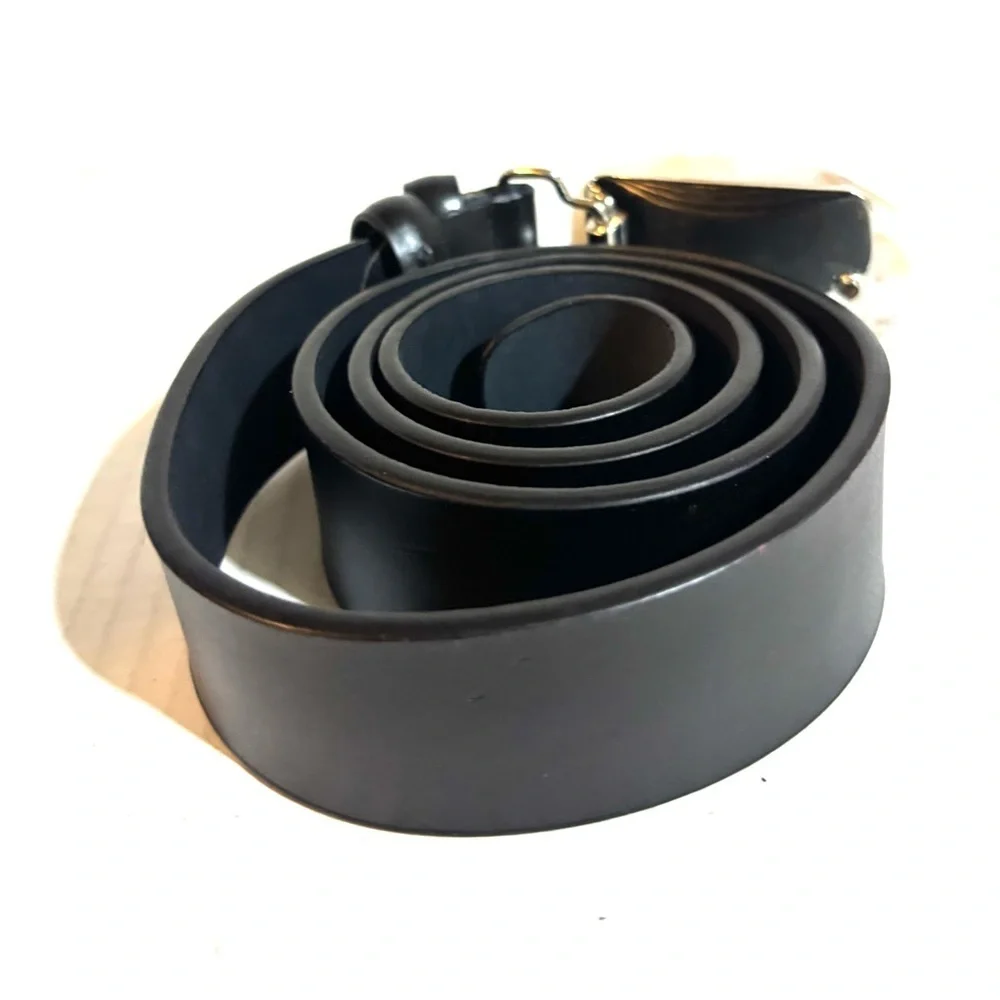 Handmade Elegant Black  Belt with shell Pearl Accent SM